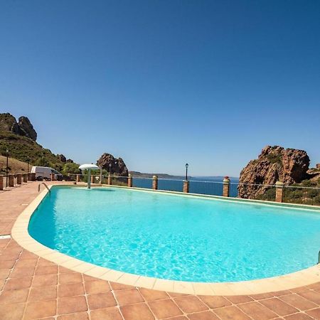 L'Estasi Tanca Piras A Bordo Piscina Con Vista Mare Villa Nebida Luaran gambar