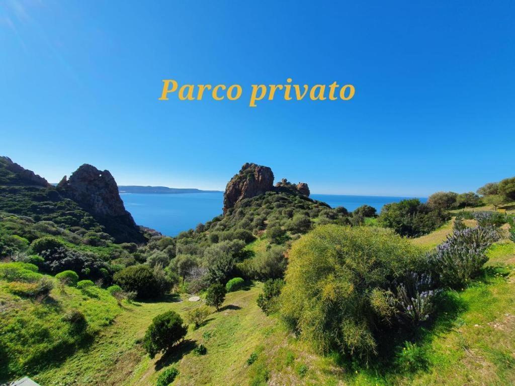 L'Estasi Tanca Piras A Bordo Piscina Con Vista Mare Villa Nebida Luaran gambar