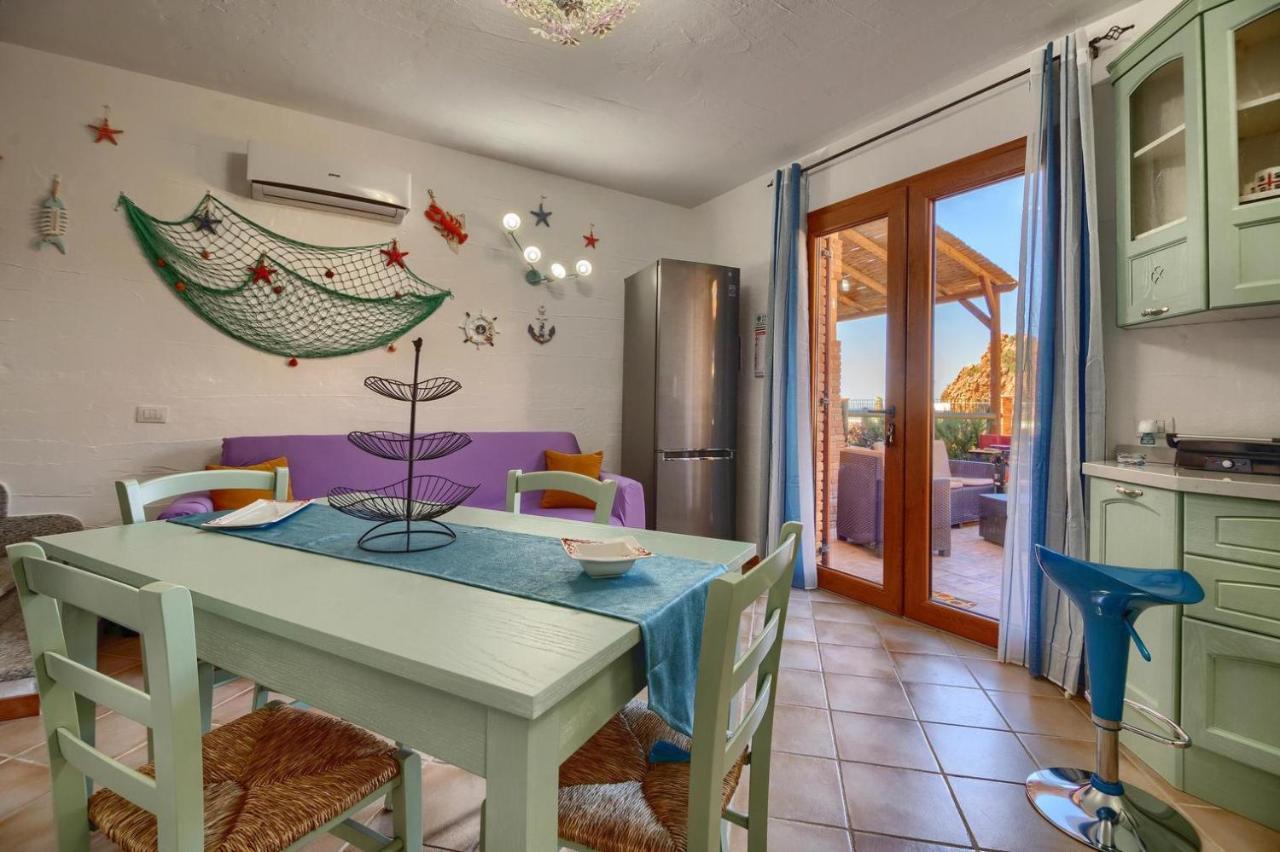 L'Estasi Tanca Piras A Bordo Piscina Con Vista Mare Villa Nebida Luaran gambar