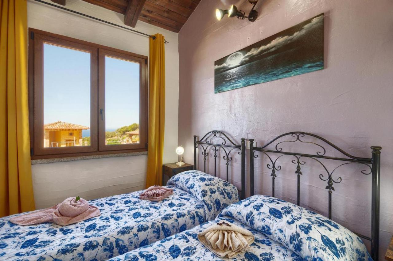 L'Estasi Tanca Piras A Bordo Piscina Con Vista Mare Villa Nebida Luaran gambar