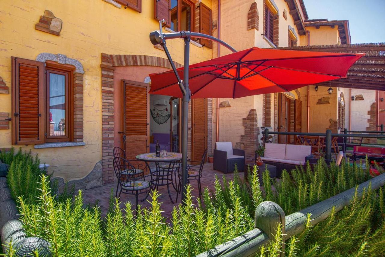 L'Estasi Tanca Piras A Bordo Piscina Con Vista Mare Villa Nebida Luaran gambar