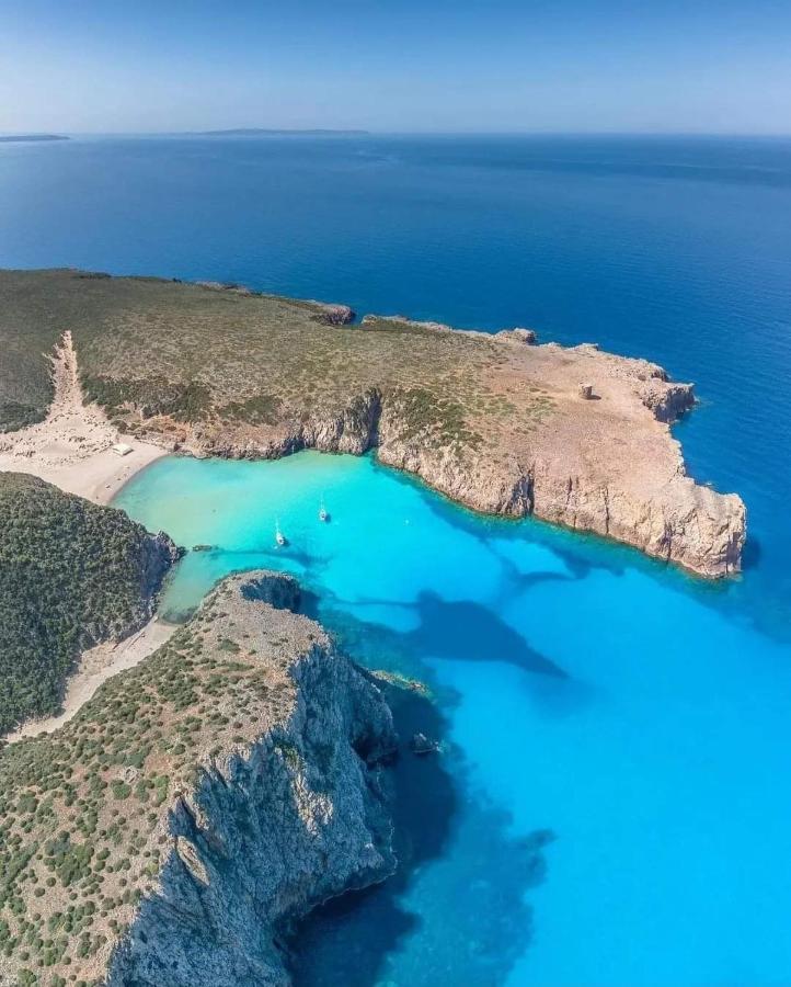 L'Estasi Tanca Piras A Bordo Piscina Con Vista Mare Villa Nebida Luaran gambar